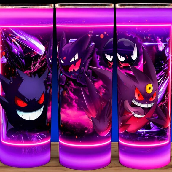 Gengar - Pokemon Evolution Cup Mug Tumbler 20oz - Picture 1 of 3